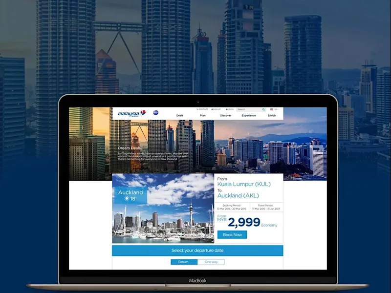 Cover image for Airline Website | elenaharith