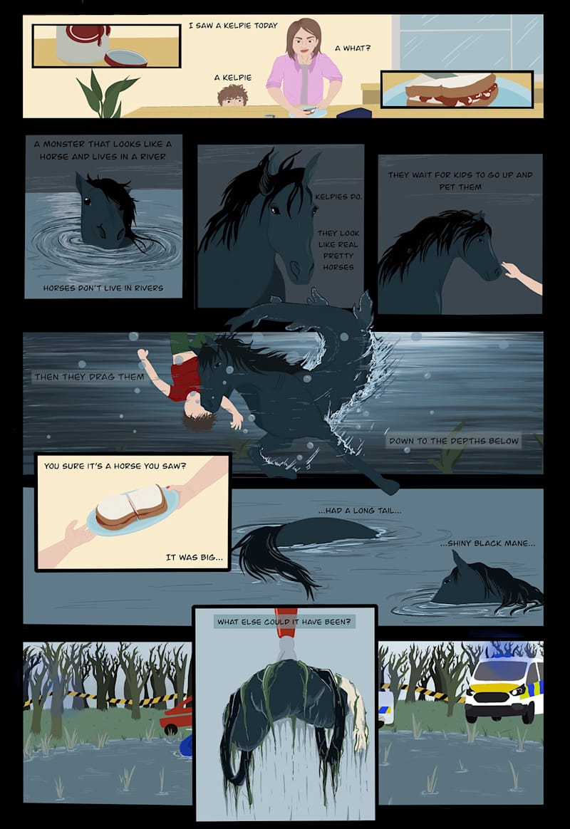 Cover image for Kelpie Comic :: Behance