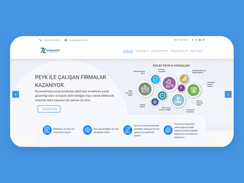 Cover image for Kolaysoft Website Design