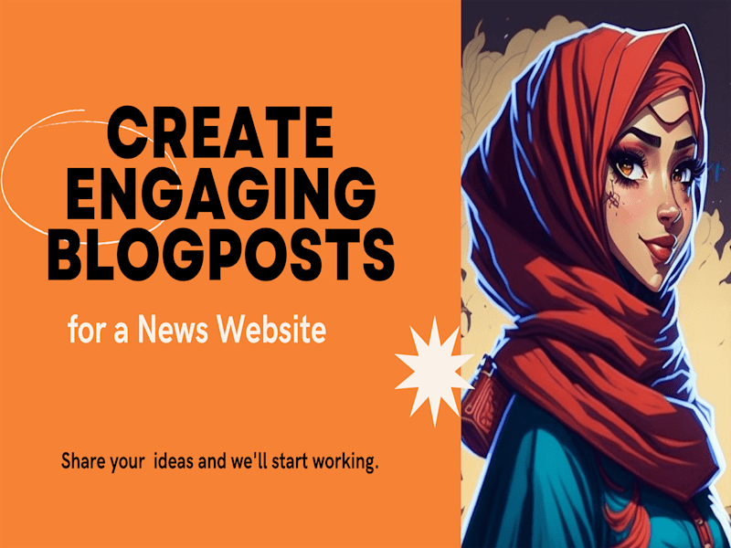 Cover image for Creating Engaging Blog Posts for a News Website