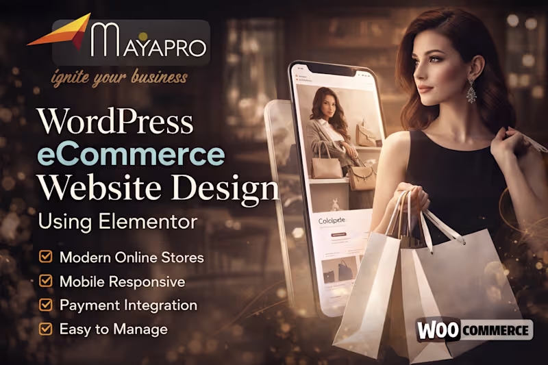 Cover image for WordPress eCommerce Website (WooCommerce)