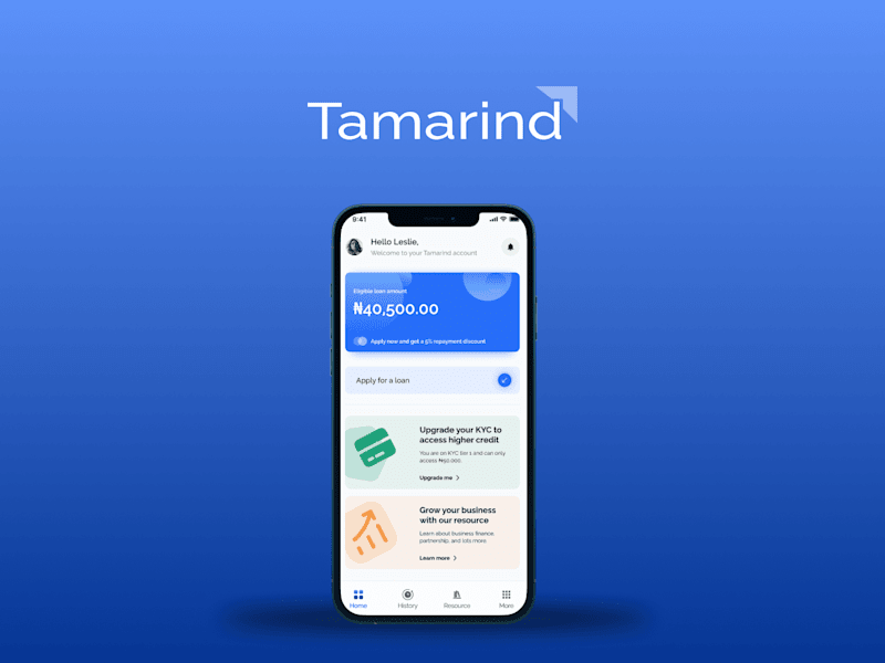 Cover image for Tamarind – Micro loans to SMEs – Joseph Kalu