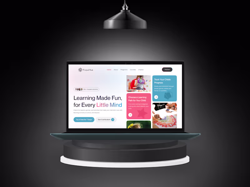 Cover image for Modern, Responsive Website UI in Figma