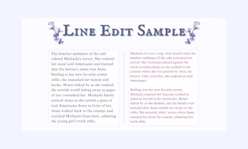 Cover image for Line Edit Sample