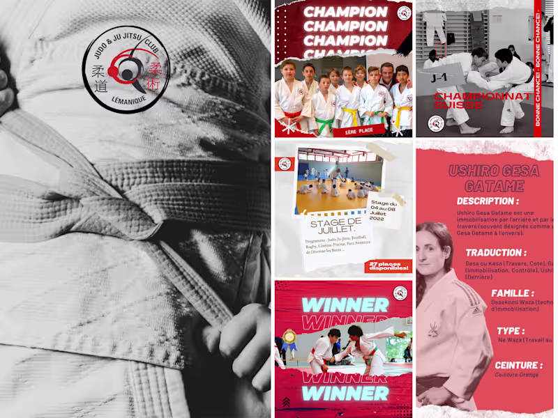 Cover image for Judo Club Lemanique 🥋