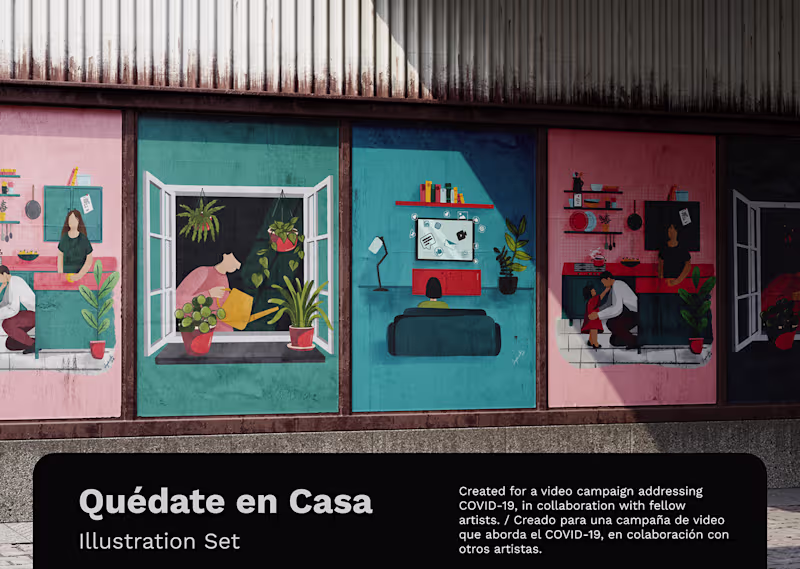 Cover image for Quédate en Casa