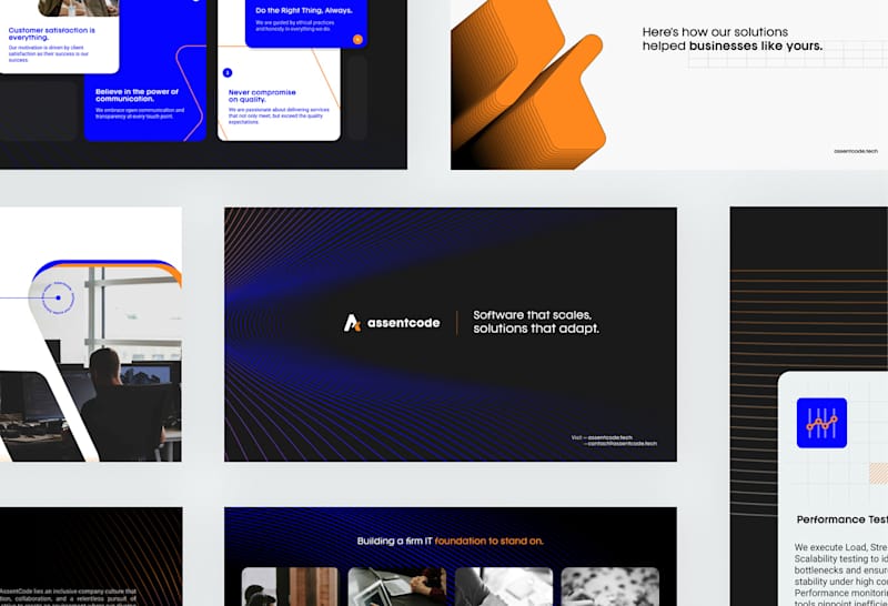 Cover image for Corporate Presentation for AssentCode