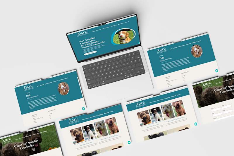 Cover image for Dog Breeder Wix Website Design