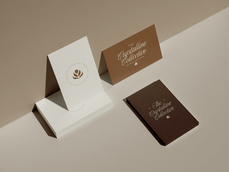 Cover image for The Crystalline Collection Brand Identity