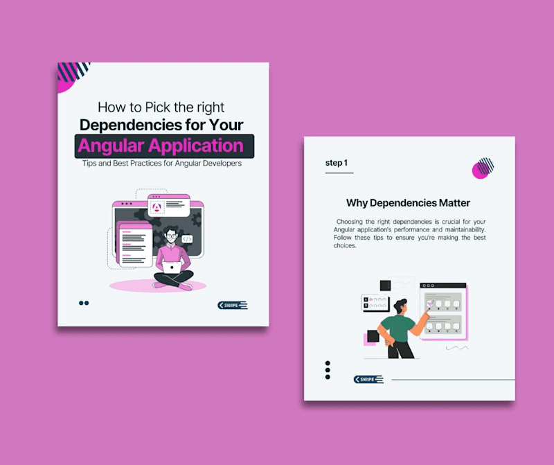 Cover image for Social Media Carousel for Front-End Developer Influencer