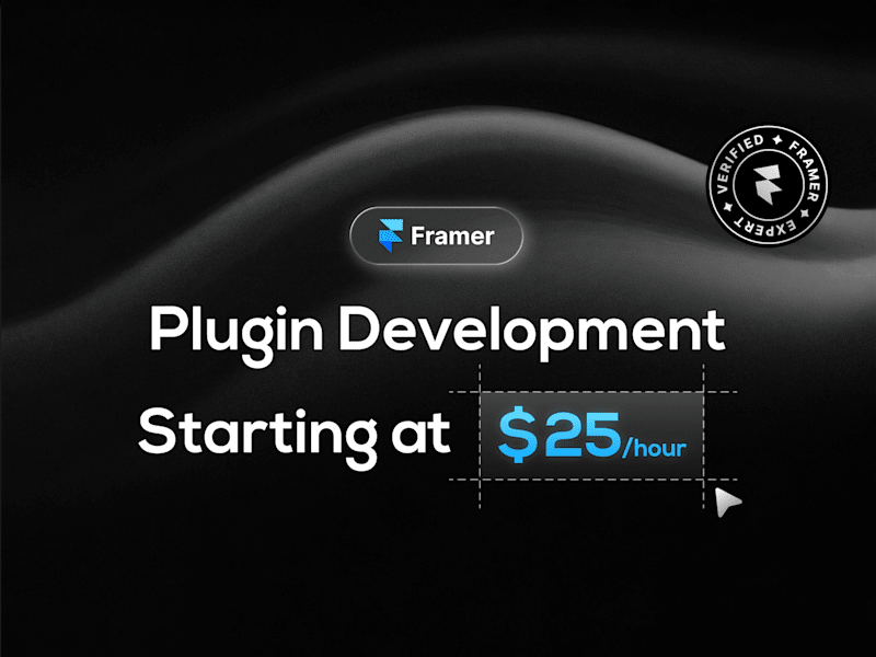 Cover image for Framer Plugin Development