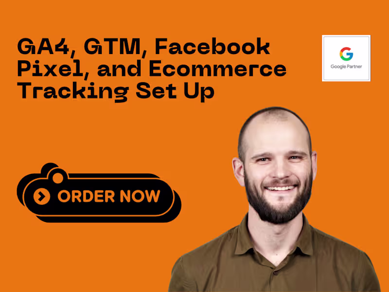 Cover image for Conversion Tracking Set Up: GA4, GTM, Facebook Pixel, and eComm