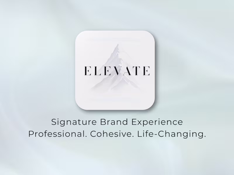 Cover image for Elevated Brand Strategy & Design