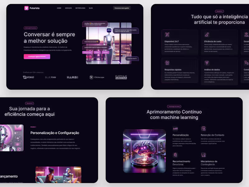 Cover image for AI Agency Website