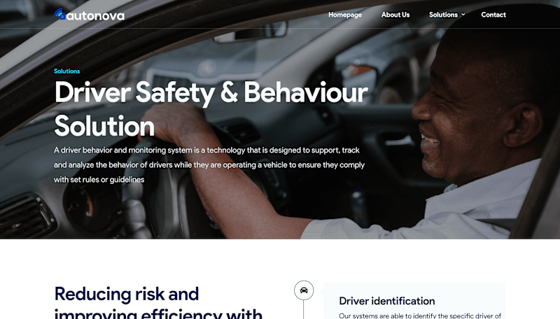 Cover image for Autonova solutions website - Wordpress|Elementor