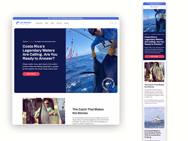 Cover image for Replo Product Page Design & Development for Fishing Brands