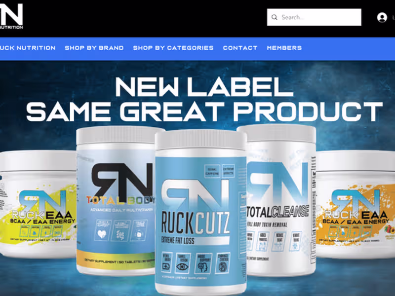 Cover image for Supplements Ecommerce Website