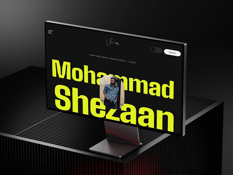 Cover image for Shezaan (Branding + Framer Development Project)