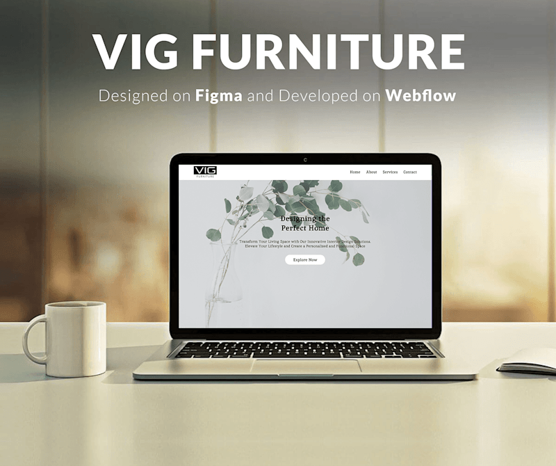 Cover image for INTERIOR FURNITURE WEBSITE DESIGN AND DEVELOPMENT :: Behance