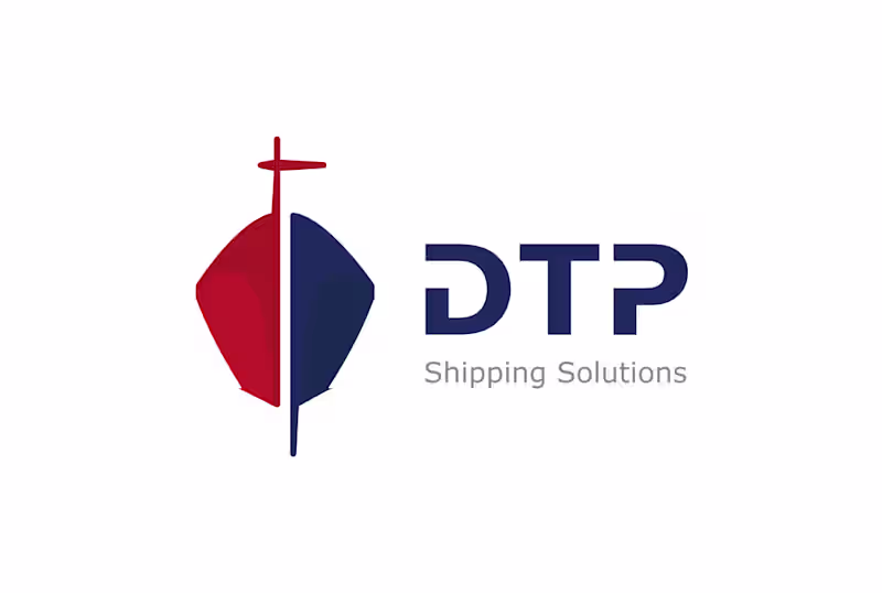 Cover image for 🛳DTP Shipping Solutions | Simple & Minimalist Logo Design