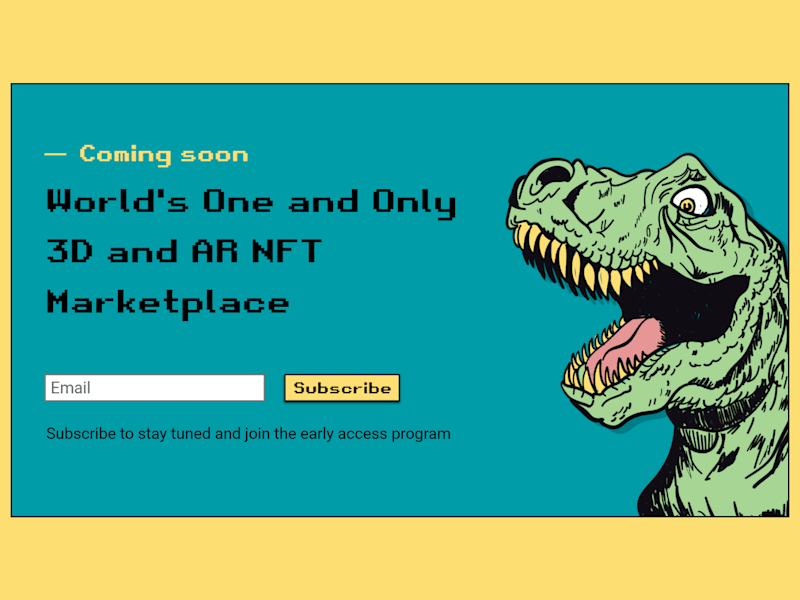 Cover image for Coming soon page