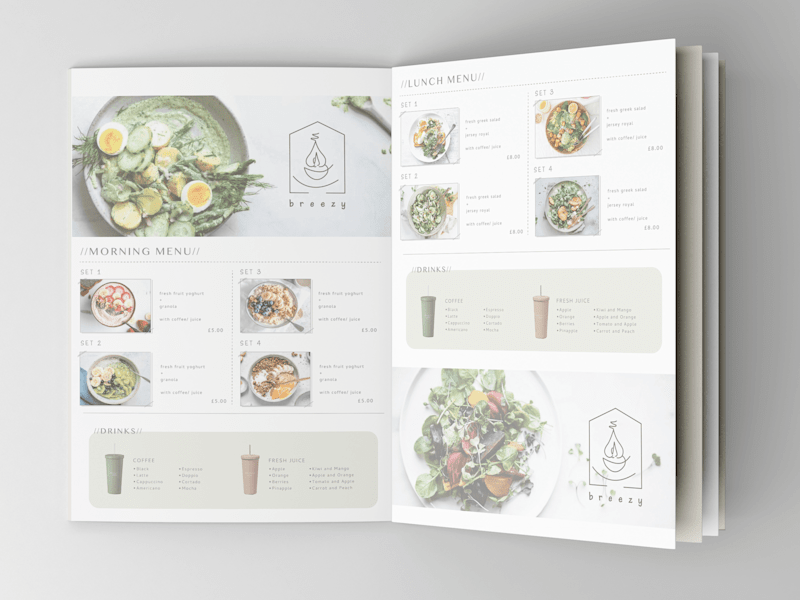 Cover image for Menu Design