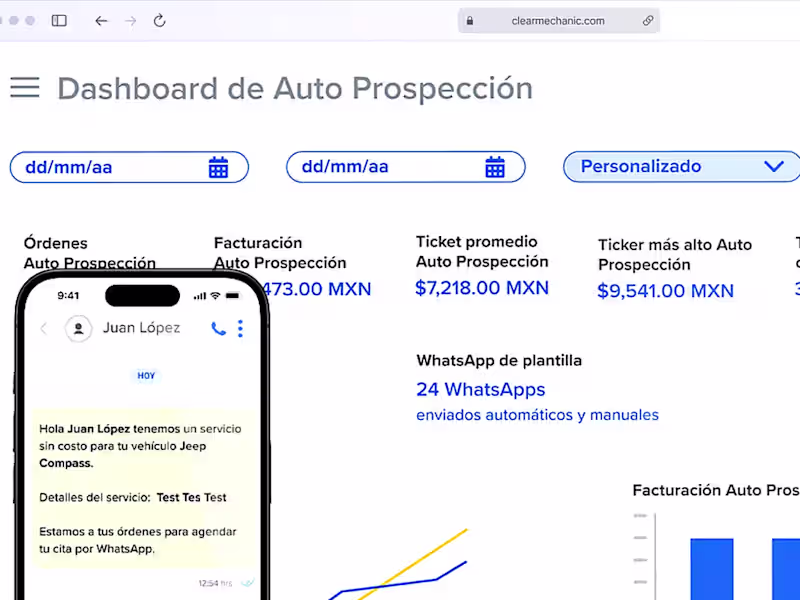 Cover image for Clear Mechanic | CMOS - a CRM platform for car dealears and ...