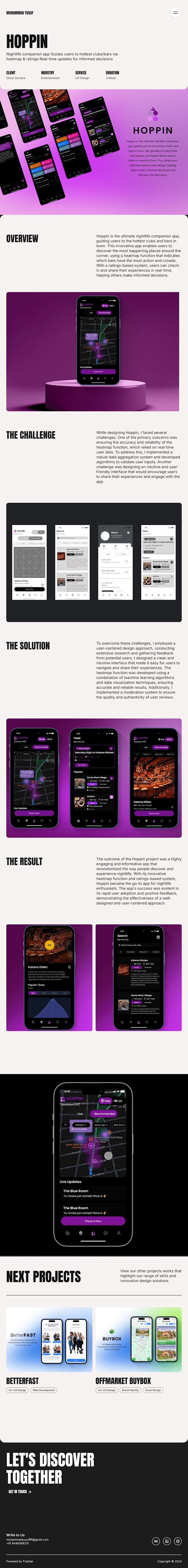 Cover image for Hoppin- Nightlife Companion App
