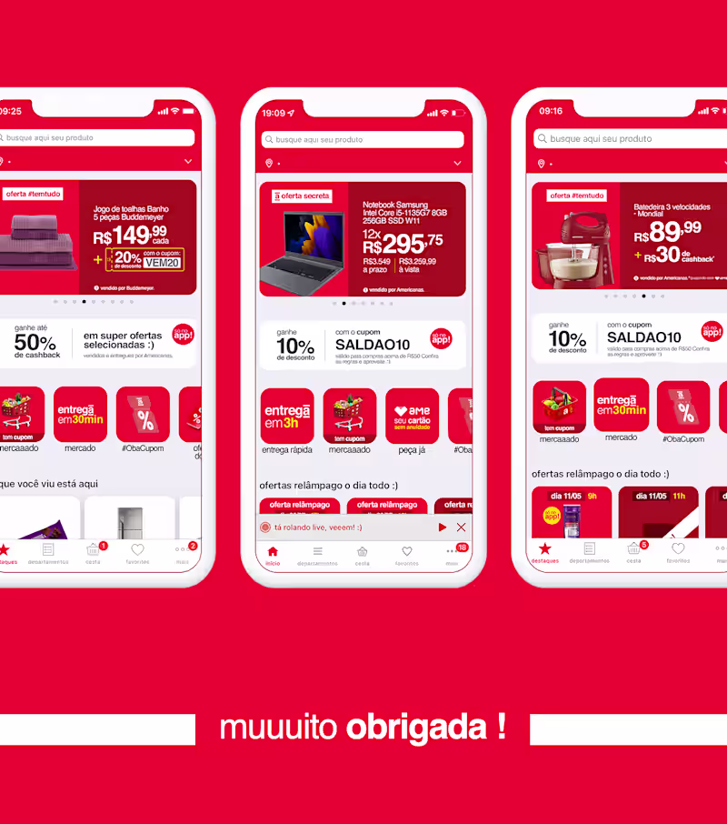 Cover image for app | redesign das ofertas :: Behance