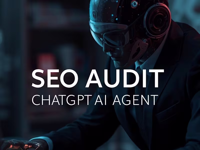Cover image for SEO Audit ChatGPT Ai Agent