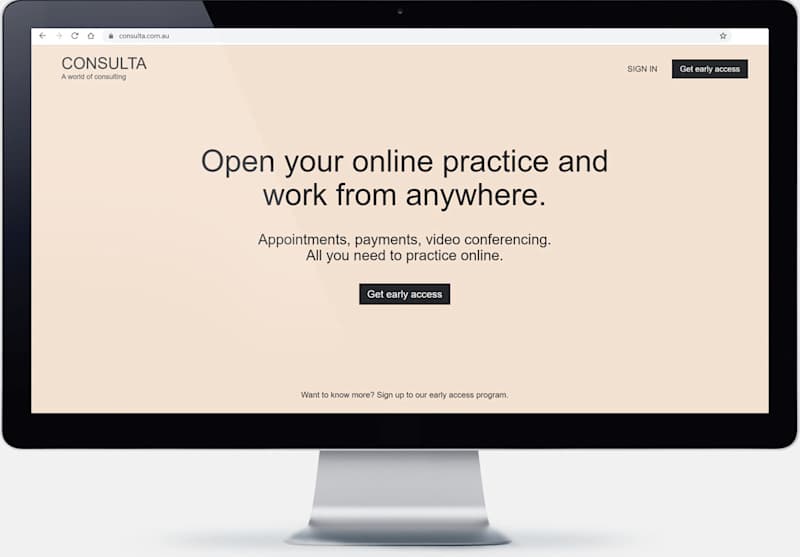 Cover image for Appointments, payments, video conferencing.