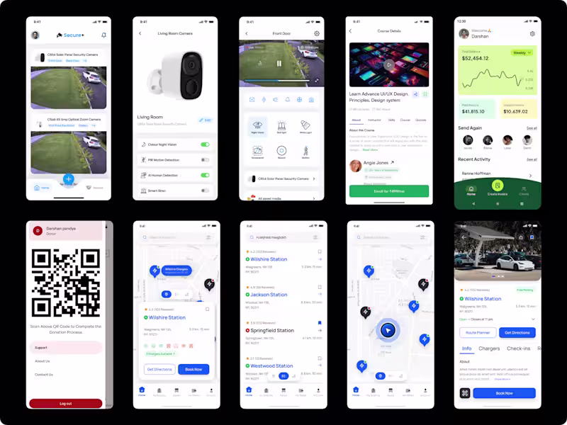 Cover image for Mobile App UI-UX Design
