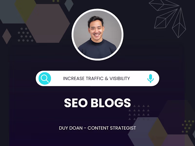 Cover image for SEO-Enhanced Blog Posts