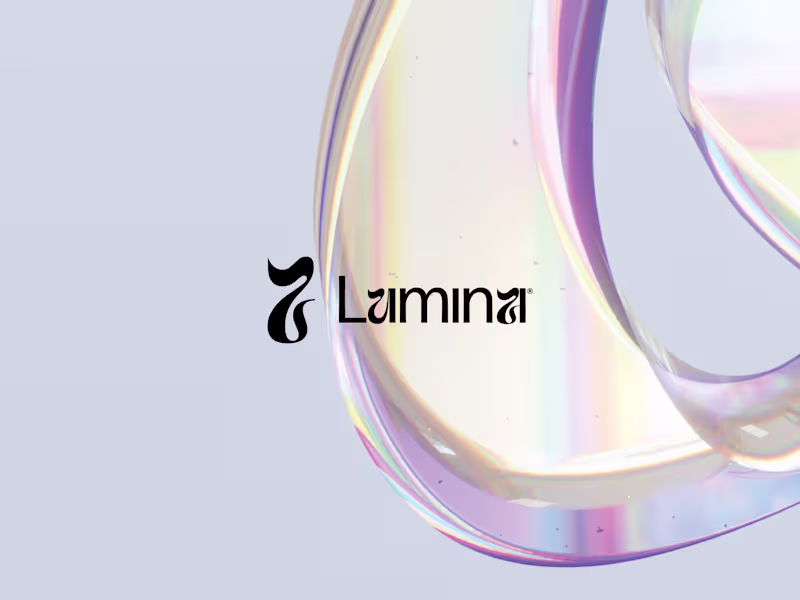 Cover image for Lumina Studio® - Creative Direction & UX/UI Design