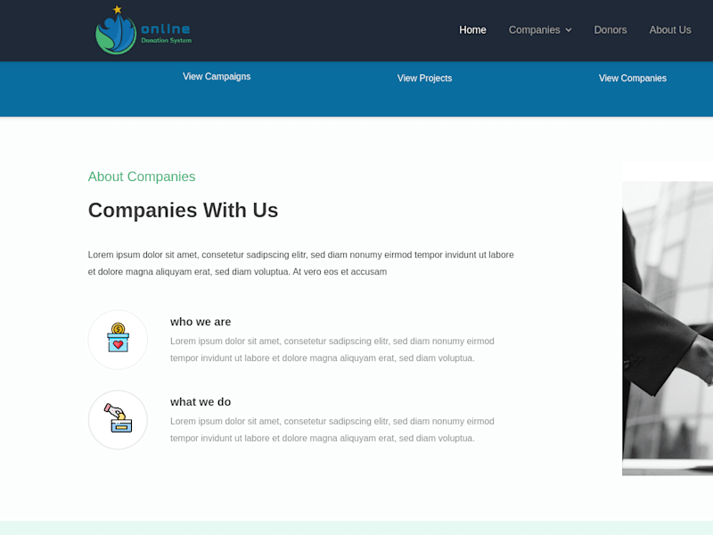 Cover image for Online Donation System