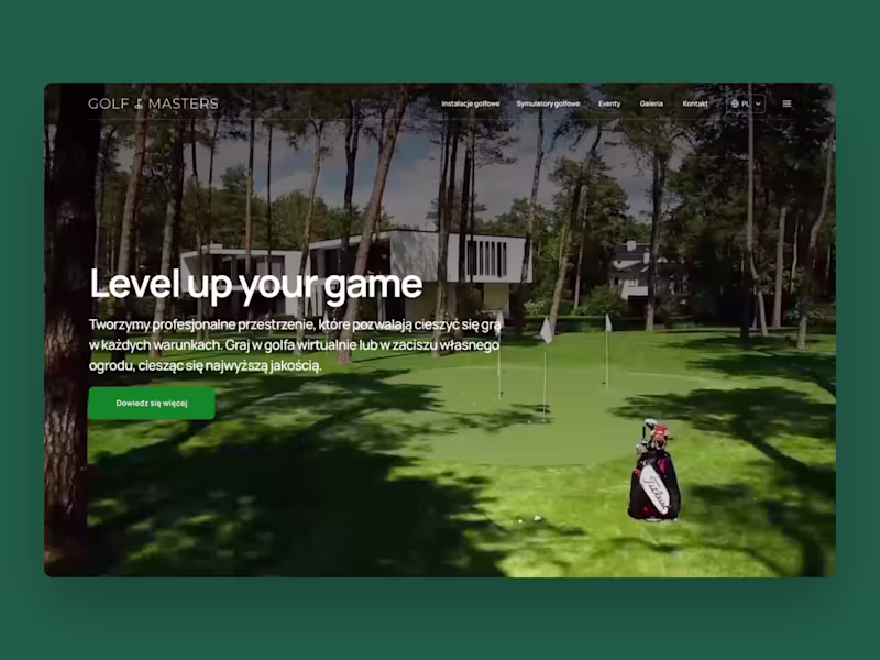Cover image for Golf Masters 