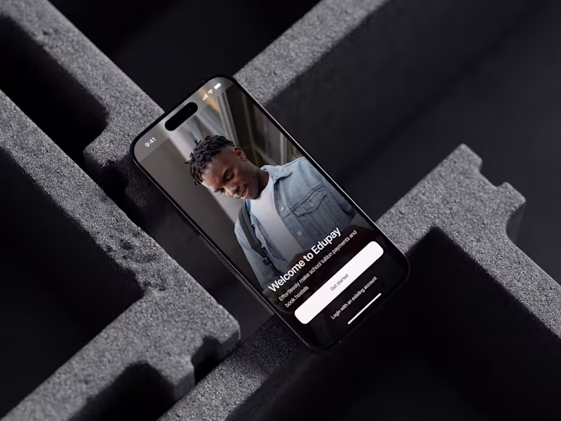 Cover image for EDUPAY | STUDENT FEE PAYING APP | UI/UX CASE STUDY