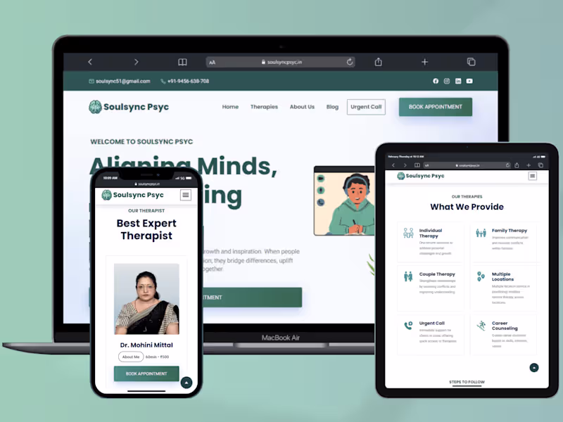 Cover image for Soulsync Psyc - Aligning Minds, Empowering Souls