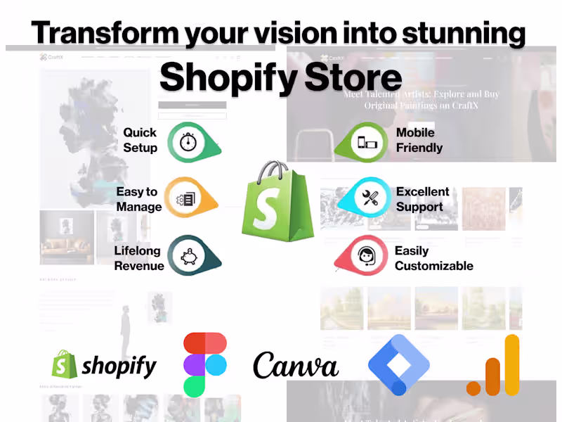 Cover image for Shopify Store Design and Development