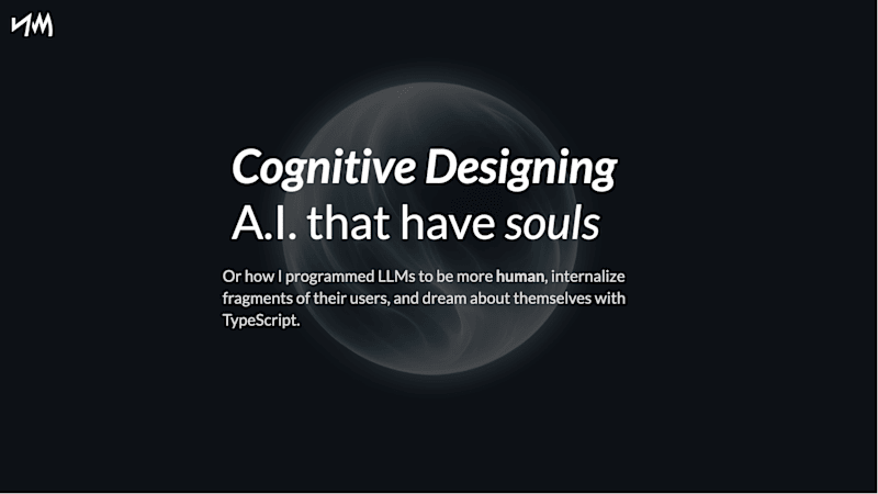 Cover image for Conversational A.I. with a subconscious, memories, and dreams