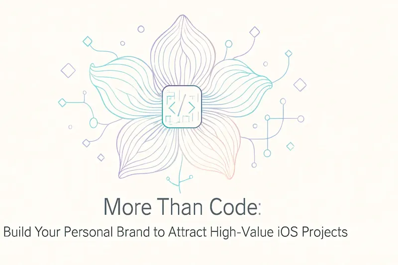 Cover image for More Than Code: Build Your Personal Brand to Attract High-Value iOS Projects