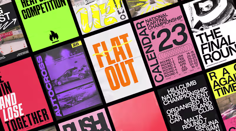 Cover image for MOTORSPORT POSTER COLLECTION 