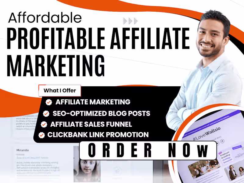 Cover image for ClickBank Affiliate Link Promotion Affiliate Marketing Amazon