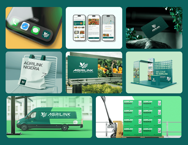 Cover image for AgriLink - Brand Identity
