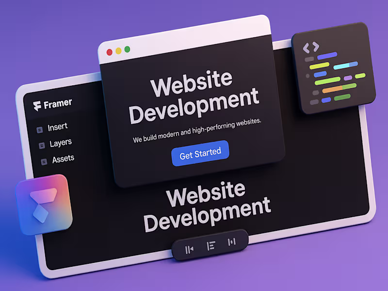 Cover image for Framer-Driven UI/UX design & Redesign