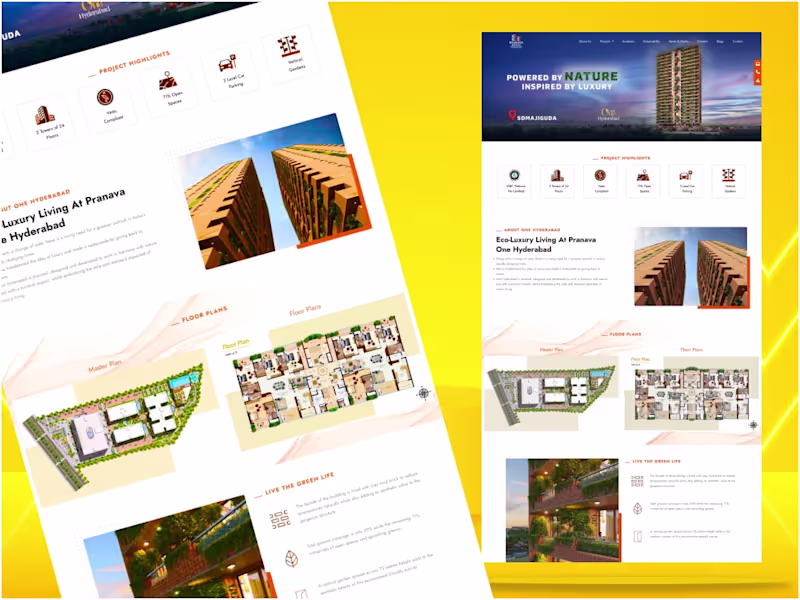 Cover image for Eco-Luxury Residential Living - Pranava One Hyderabad