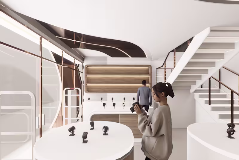 Cover image for Warm Retail Store Design 2