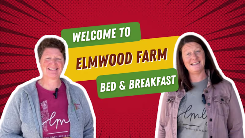 Cover image for Elmwood Farm B&B Wedding Venue Custom Wix Studio Site