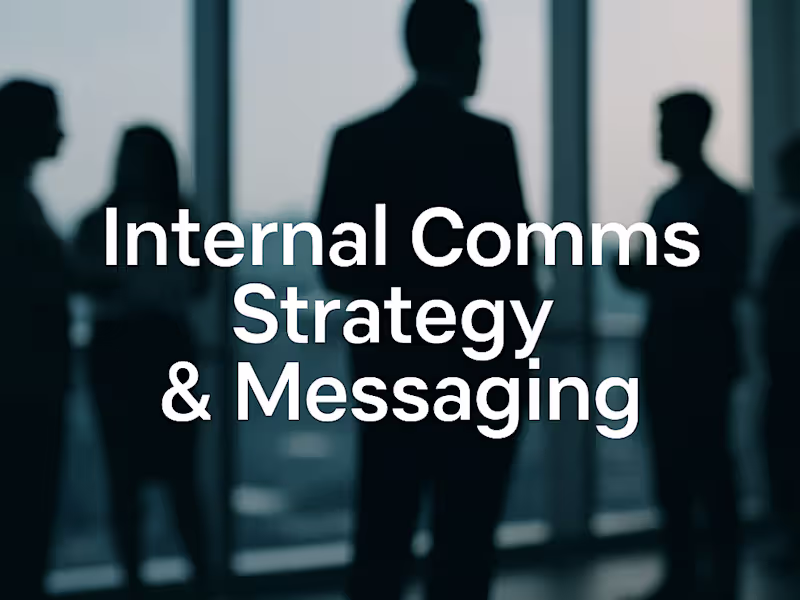 Cover image for Internal Comms & Culture Messaging