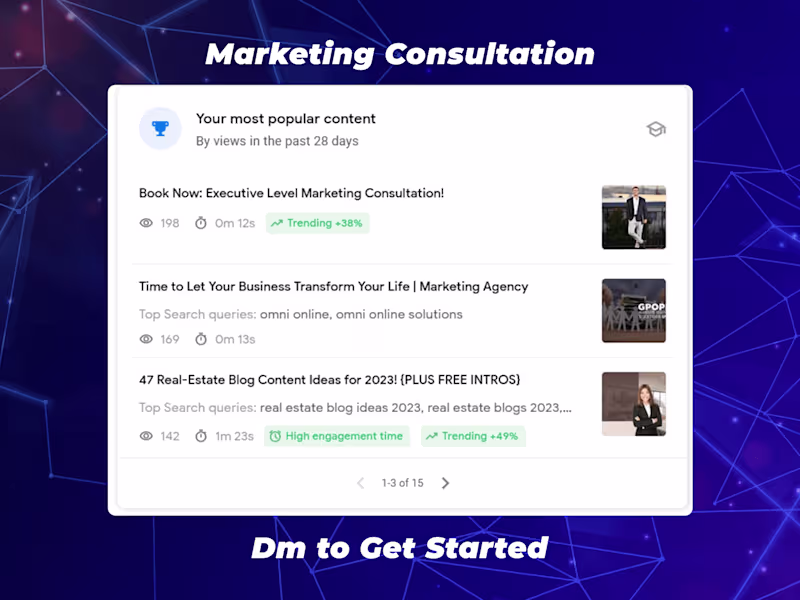 Cover image for Marketing & Sales consultation